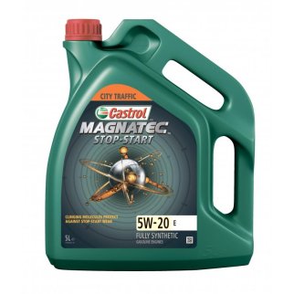 Масло моторное MAGNATEC STOP START 5W20 синт.5л CASTROL фото