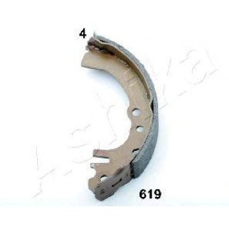 Колодки барабанные к-кт ashika 55-06-619 фото