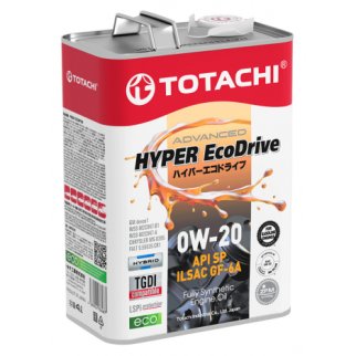 Масло моторное TOTACHI Ecodrive 0W20 4л фото