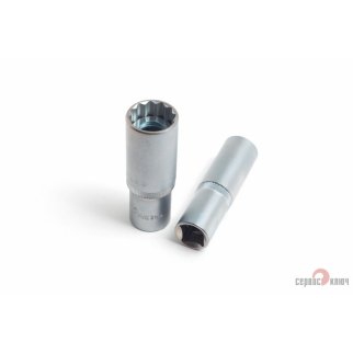 Головка свечная 21мм 1/2" с магнитом СЕРВИС КЛЮЧ фото