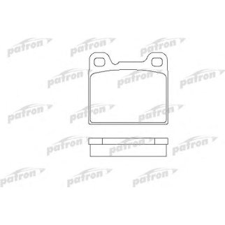 Колодки тормозные PATRON PBP704 фото