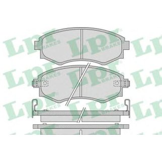 Колодки тормозные передние к-кт Lpr 05P1097 фото