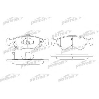 Колодки тормозные PATRON PBP1125 фото