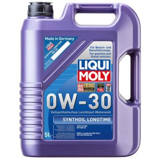 Масло моторное LIQUI MOLY LONGLIFE 0W30 5л синт. фото
