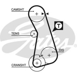 Ремень ГРМ AUDI 2.0 90-97/ VW 2.0 90-98 (124x18) фото