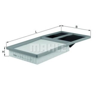 Фильтр воздушный MAHLE LX 2010 фото 2