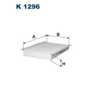 Фильтр салона FILTRON K 1296 фото
