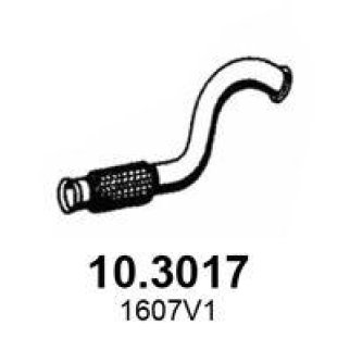 Приемная труба глушителя ASSO 10.3017 фото
