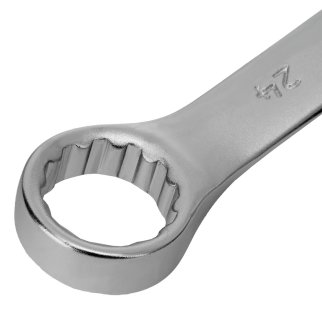 Ключ комбинированный 24 мм, CrV, матовый хром// STELS фото 4