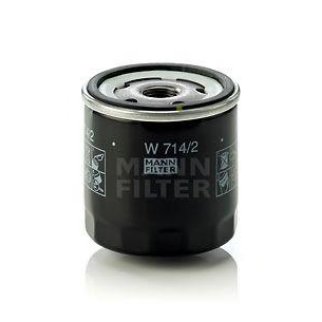 Фильтр масляный MANN FILTER W 7142 фото