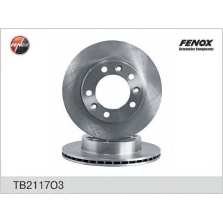 Диск тормозной передний вентилируемый Fenox TB2117O3 фото