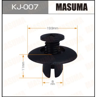 KJ-007_клипса! Mazda 323 98-03 фото