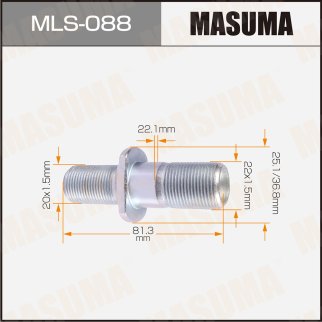 MLS-088_шпилька колесная! M22x1.5/M20x1.5 Isuzu фото