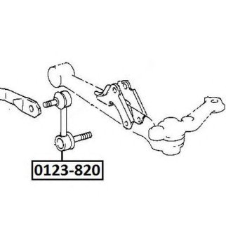 Стойка переднего стабилизатора ASVA 0123-820 фото