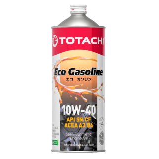 Масло моторное TOTACHI Eco Gasoline 10W40 п/синт 1л фото