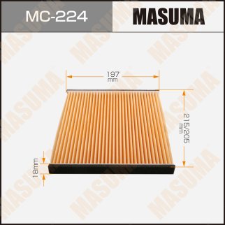 Фильтр салона Masuma MC-224 фото