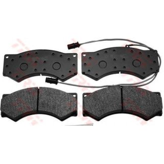 Колодки тормозные передние к-кт TRW GDB5054 фото