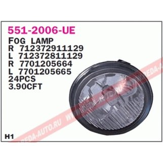 Фара противотуманная левая фото