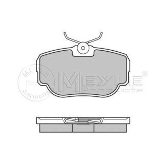 Колодки тормозные задние дисковые к-кт Meyle 025 234 5816 фото