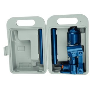 Домкрат бутылочный 2т гидравлический 181-345мм кейс STELS фото 15