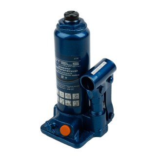 Домкрат бутылочный 2т гидравлический 181-345мм кейс STELS фото