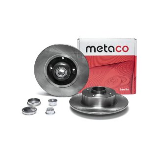 Диск тормозной задний metaco 3060-068 фото 2
