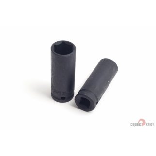 Головка торцевая 21 1/2&quot; 6гр ударная глубокая СЕРВИС КЛЮЧ фото