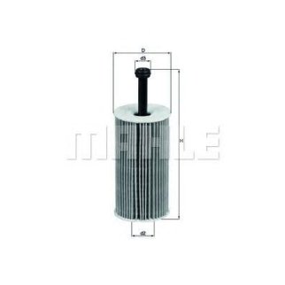 Фильтр масляный KNECHT OX 193 D фото 2