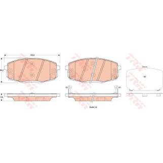 Колодки тормозные дисковые перед фото