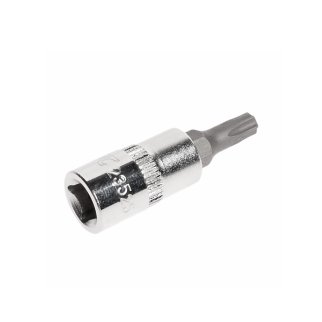 Головка торцевая TORX 1/4" х T25H 37мм с отверстием JTC фото 1
