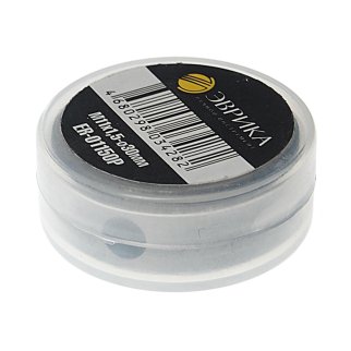 Плашка M11x1,5-o30мм, в пластиковом футляреЭВРИКА фото 1