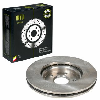 Диск тормозной передний вентилируемый TRIALLI DF 210214 фото 2