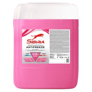 Антифриз Sibiria G-12 красный 20кг фото