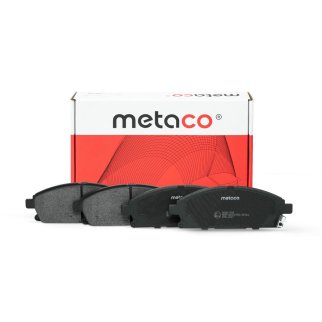 Колодки тормозные передние к-кт metaco 3000-093 фото