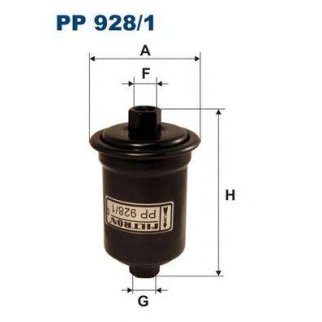 Фильтр топливный FILTRON PP 9281 фото