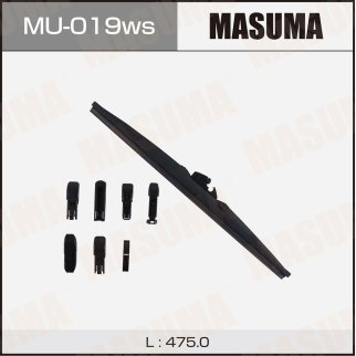 Щетка стеклоочистителя зимняя 475 мм каркасная 1 шт MASUMA Snow Blade MU-019ws фото