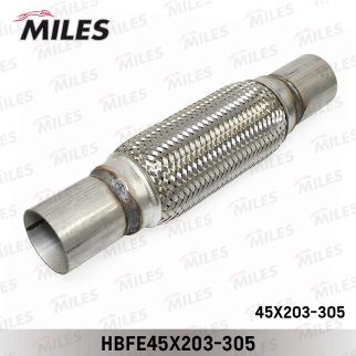 Гофра глушителя MILES HBFE45X203-305 фото