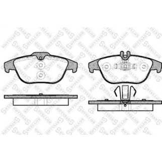 Колодки тормозные STELLOX _002004SX фото
