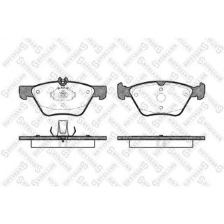 621 000B-SX_колодки дисковые п.! Chrysler 300M/Concorde/Voyager 2.7/3.3/3.5/2.5TD 95-04 фото