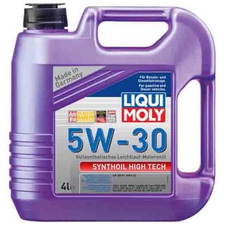 Масло моторное LIQUI MOLY SINTHOIL HIGH TECH 5w30 4л синт. фото 2 Масло моторное LIQUI MOLY SINTHOIL HIGH TECH 5w30 4л синт. фото 2