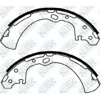 Колодки барабанные к-кт NiBK FN1174 фото