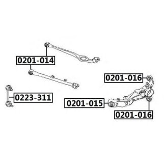 САЙЛЕНТБЛОК ЗАДНЕГО РЫЧАГА фото