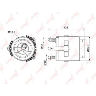 Фильтр топливный LYNXauto LF-998M фото