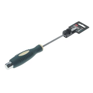 Отвертка шлицевая силовая магнитная с ударной пяткой &quot;под ключ&quot; &quot;Profi&quot; S2 6.5х150мм ROCKFORCE фото