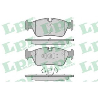 Колодки тормозные LPR _05P1250 фото