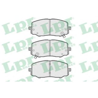 Колодки тормозные передние к-кт Lpr 05P1633 фото