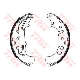 Колодки барабанные к-кт TRW GS8719 фото