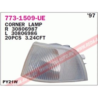 Указатель поворота левый белый DEPO 773-1509L-UE фото