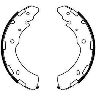 Колодки ручного тормоза к-кт FERODO FSB4052 фото