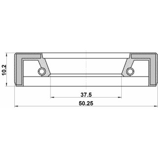 Сальник привода FEBEST 95FAY-39501012X фото 2
